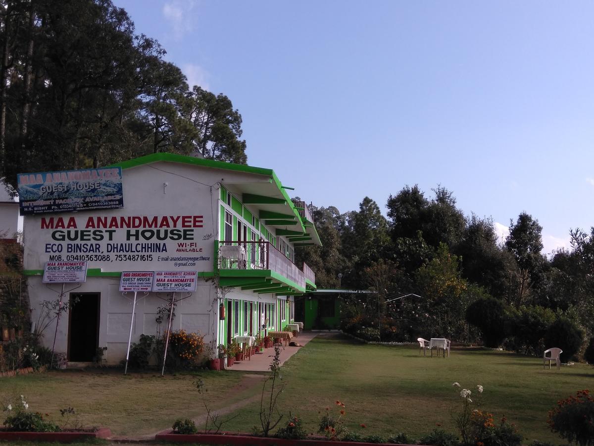 Maa Ananda Mayee Guest House Binsar Buitenkant foto