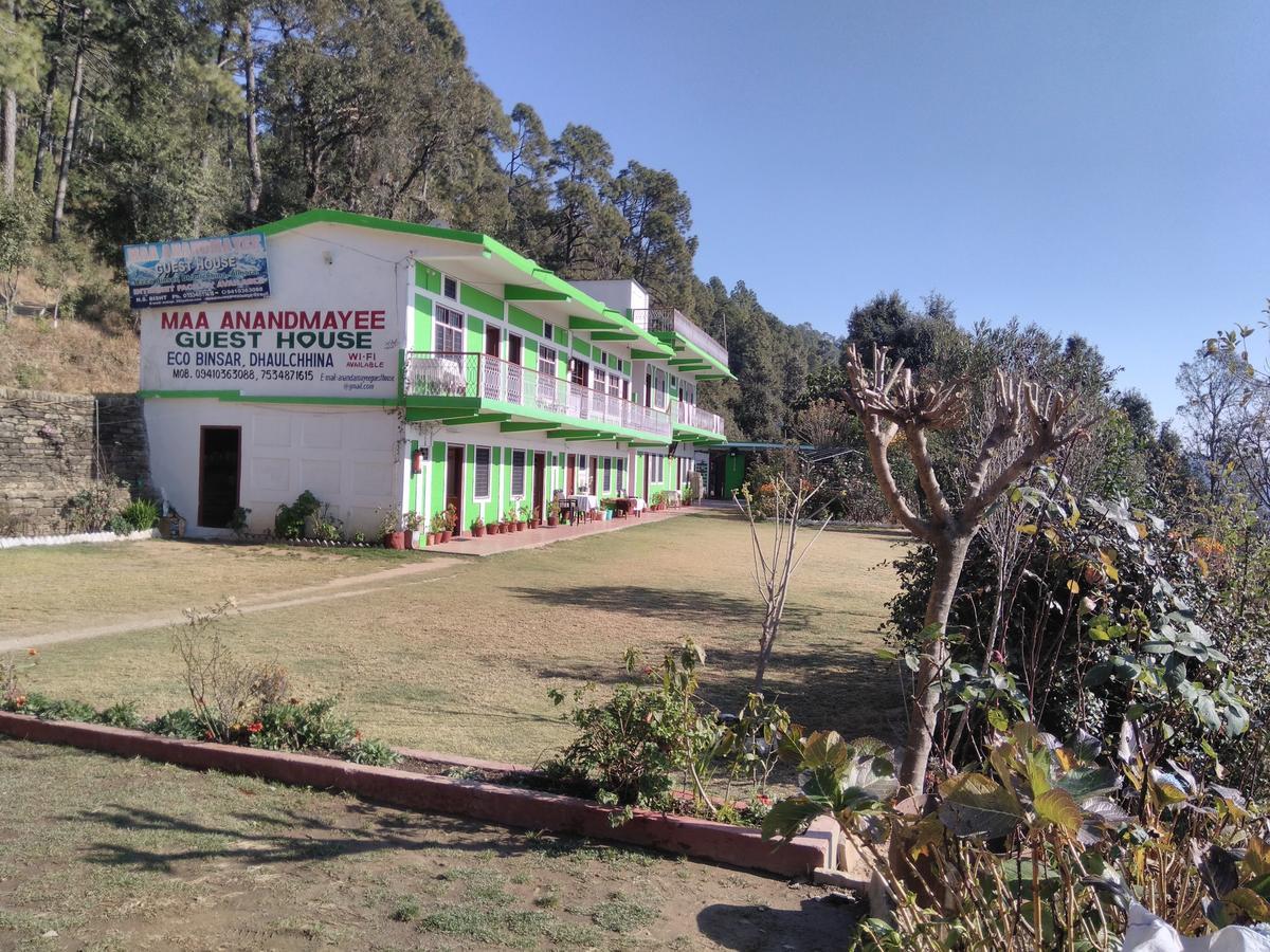 Maa Ananda Mayee Guest House Binsar Buitenkant foto