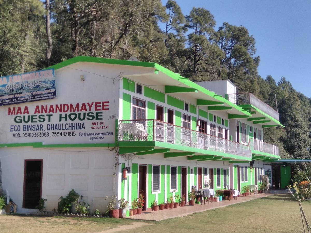 Maa Ananda Mayee Guest House Binsar Buitenkant foto