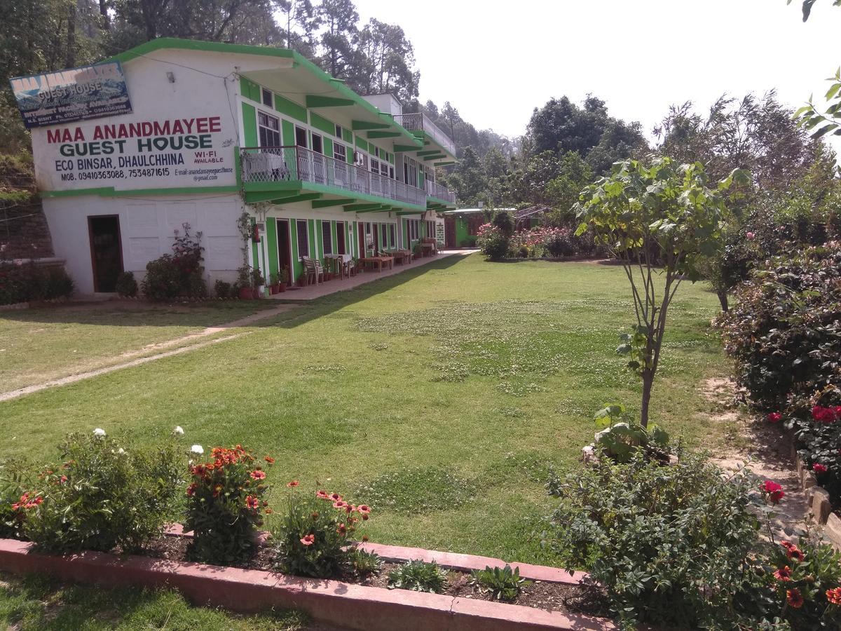 Maa Ananda Mayee Guest House Binsar Buitenkant foto