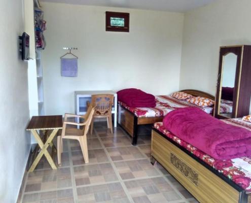 Maa Ananda Mayee Guest House Binsar Buitenkant foto